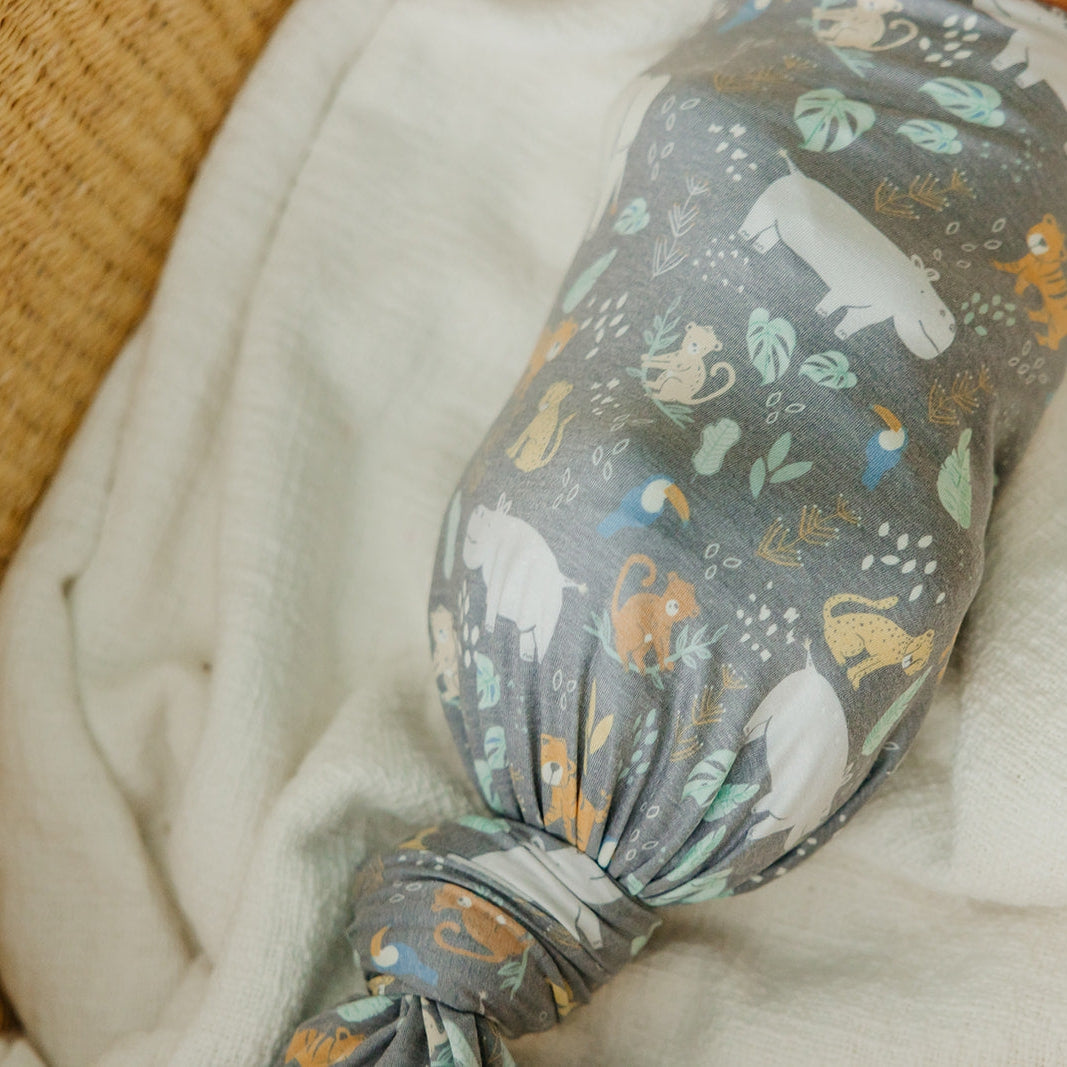 Copper Pearl Knit Swaddle Blanket | Bengal