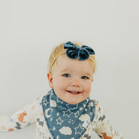 Copper Pearl Baby Bandana Bibs | Rufus