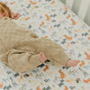 Copper Pearl Premium Knit Fitted Crib Sheet | Rufus