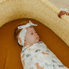 Copper Pearl Knit Swaddle Blanket | Rufus