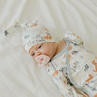 Copper Pearl Newborn Knotted Gown | Rufus