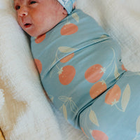 Copper Pearl Knit Swaddle Blanket | Clementine