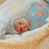 Copper Pearl Knit Swaddle Blanket | Clementine