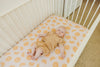 Copper Pearl Premium Knit Fitted Crib Sheet | Cutie