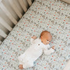 Copper Pearl Premium Knit Fitted Crib Sheet | Trout