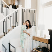 Copper Pearl Knit Swaddle Blanket | Desert