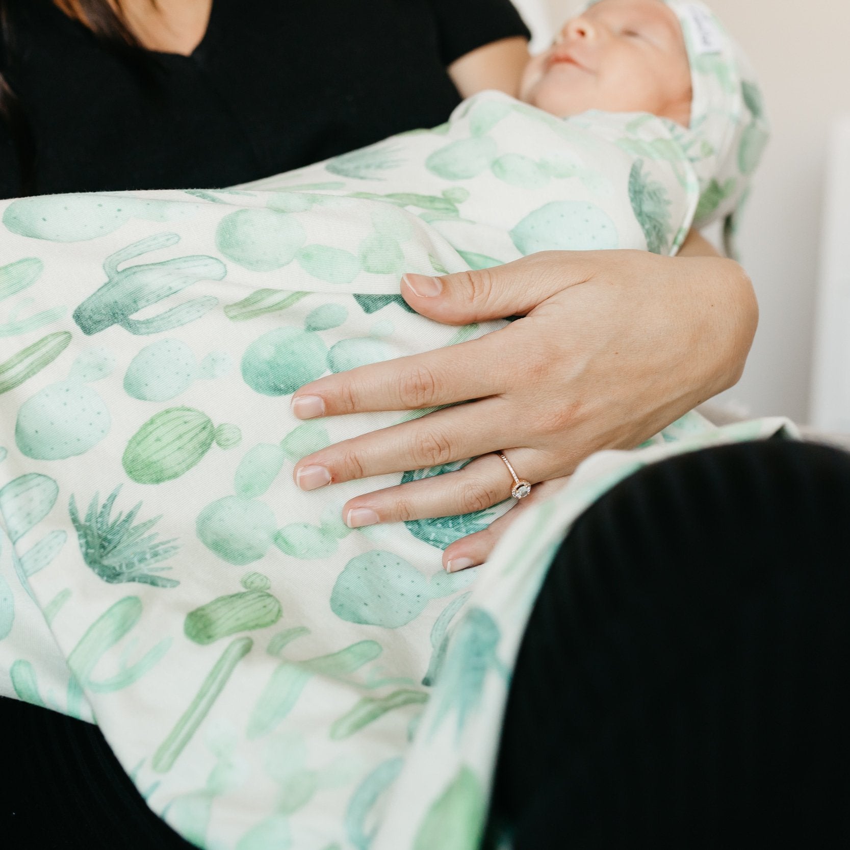 Copper Pearl Knit Swaddle Blanket | Desert