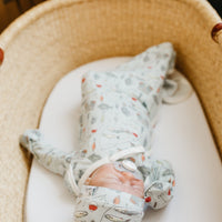 Copper Pearl Newborn Knotted Gown | Trout