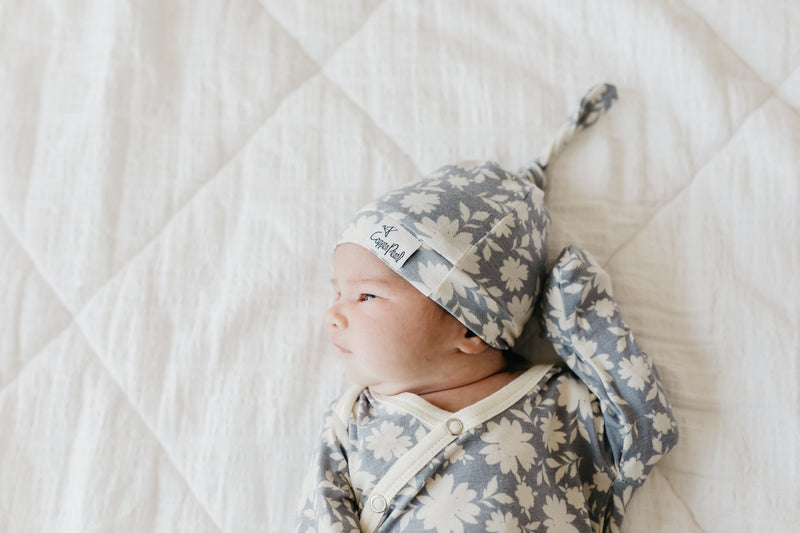 Copper Pearl Top Knot Hat | Lacie