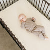 Copper Pearl Premium Knit Fitted Crib Sheet | Yuma