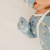 Copper Pearl Newborn Knotted Gown | Bridger