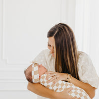 Copper Pearl Knit Swaddle Blanket | Rad