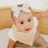 Copper Pearl Baby Bandana Bibs | Eden