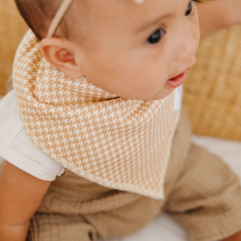 Copper Pearl Baby Bandana Bibs | Eden