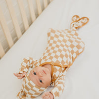 Copper Pearl Newborn Knotted Gown | Rad