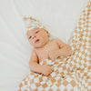 Copper Pearl Knit Swaddle Blanket | Rad