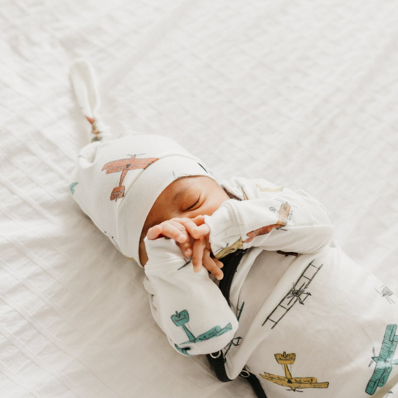 Copper Pearl Newborn Knotted Gown | Ace