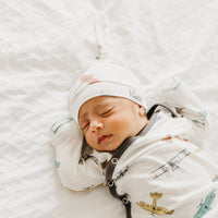 Copper Pearl Newborn Knotted Gown | Ace