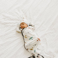 Copper Pearl Newborn Knotted Gown | Ace