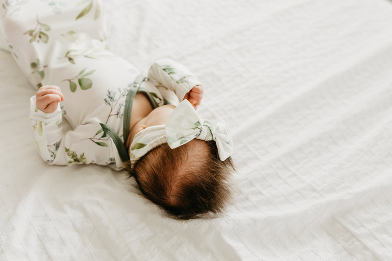 Copper Pearl Knit Headband Bow | Haven