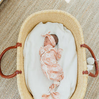 Copper Pearl Newborn Knotted Gown | Penny