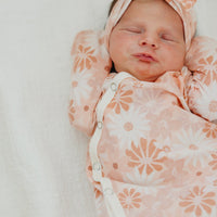 Copper Pearl Newborn Knotted Gown | Penny