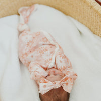 Copper Pearl Newborn Knotted Gown | Penny