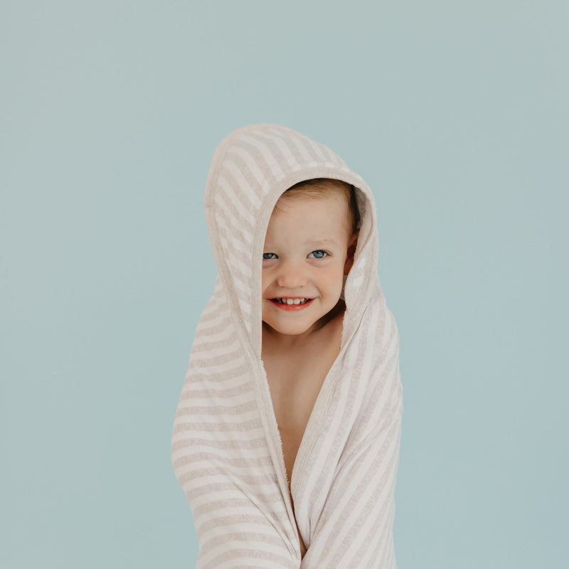 Copper Pearl Premium Baby Knit Hooded Towel | Coastal