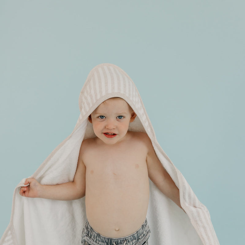 Copper Pearl Premium Baby Knit Hooded Towel | Coastal