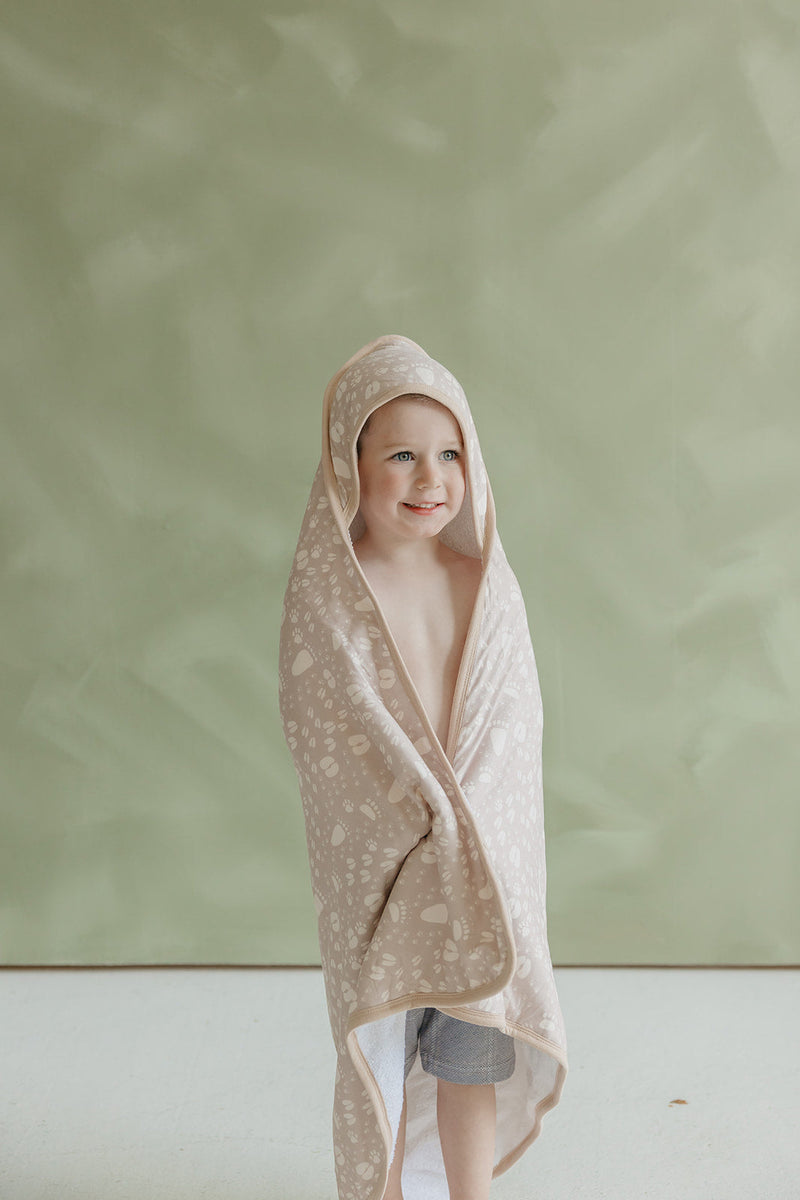 Copper Pearl Premium Baby Knit Hooded Towel | Tracker