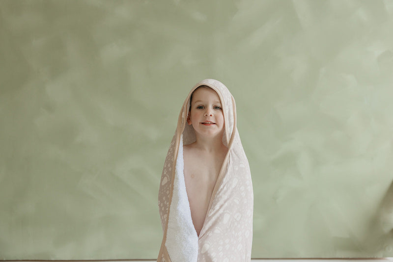 Copper Pearl Premium Baby Knit Hooded Towel | Tracker