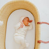 Copper Pearl Baby Bonnet | Blush