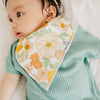 Copper Pearl Baby Bandana Bibs | Lemon