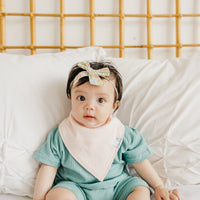 Copper Pearl Baby Bandana Bibs | Lemon