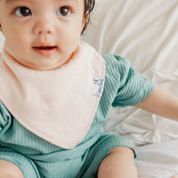 Copper Pearl Baby Bandana Bibs | Lemon