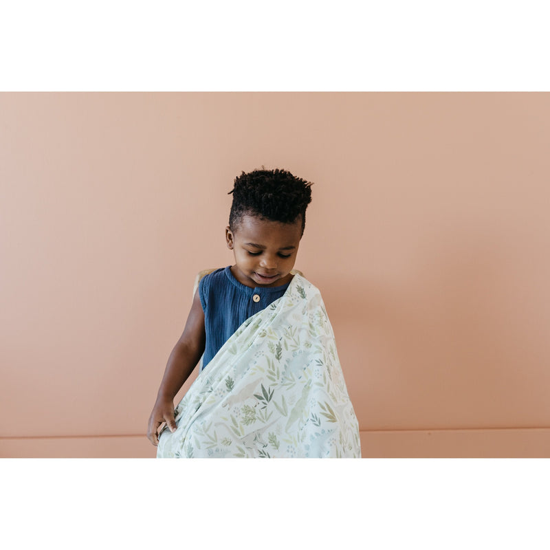 Copper Pearl Knit Swaddle Blanket | Rex