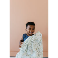 Copper Pearl Knit Swaddle Blanket | Rex