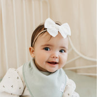 Copper Pearl Baby Bandana Bibs | Rex