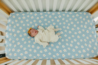 Copper Pearl Premium Knit Fitted Crib Sheet | Della