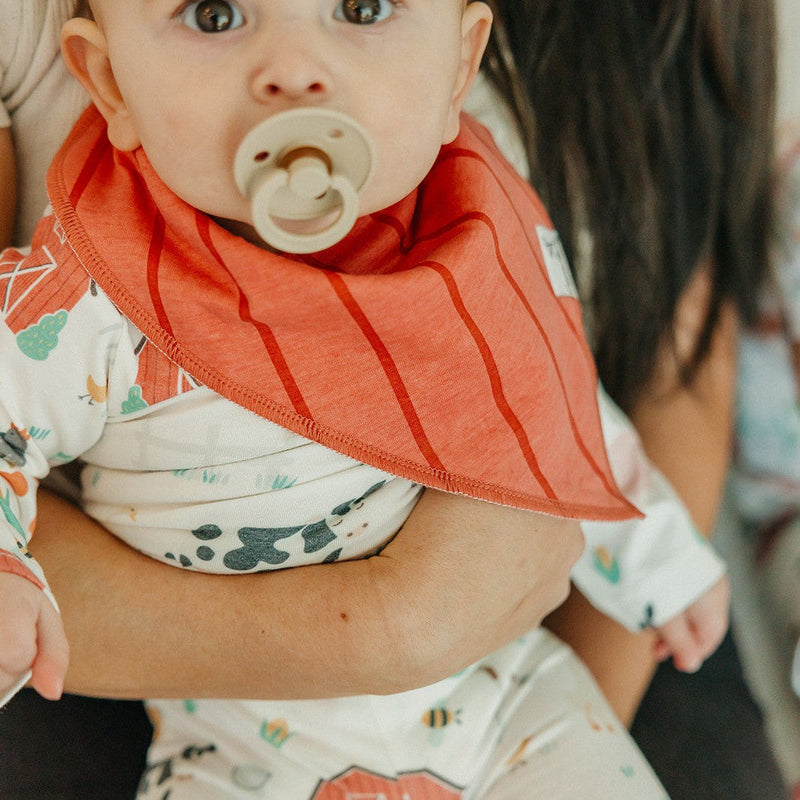 Copper Pearl Baby Bandana Bibs | Farmstead