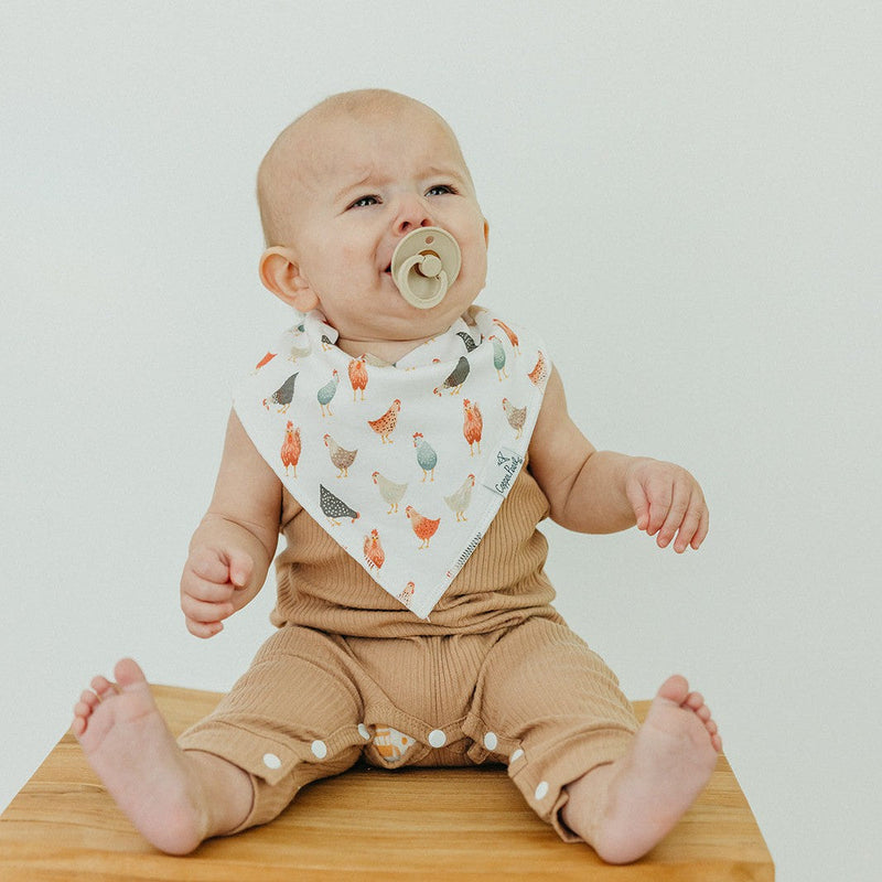 Copper Pearl Baby Bandana Bibs | Farmstead