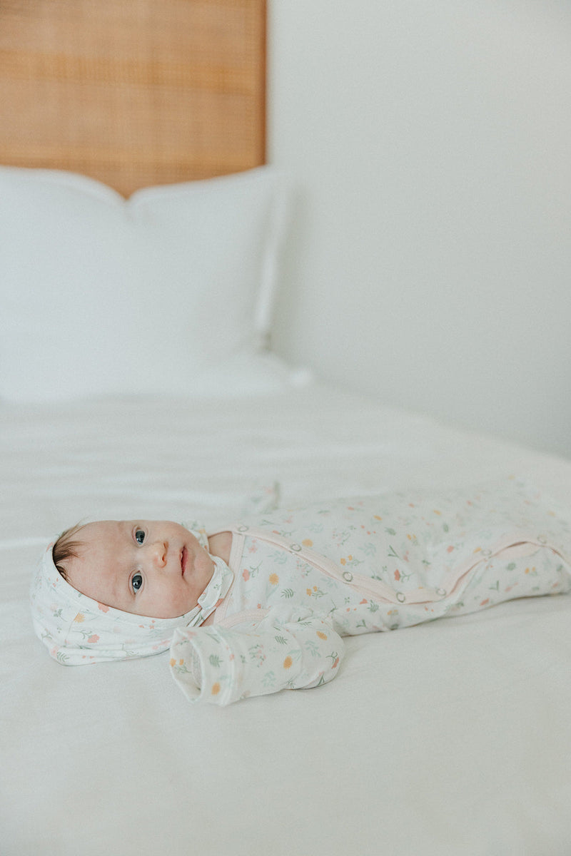 Copper Pearl Baby Bonnet | Mabel