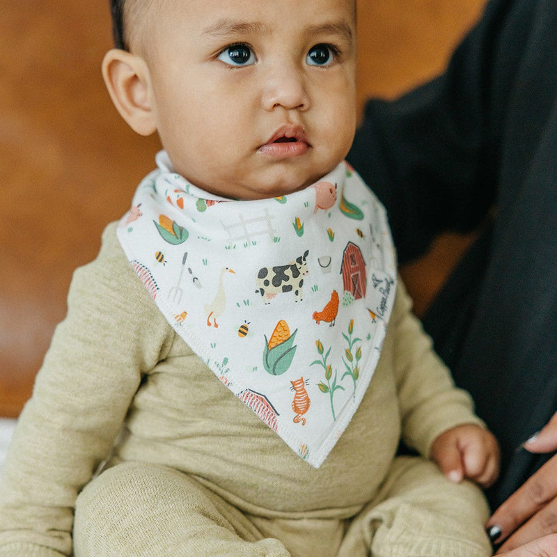 Copper Pearl Baby Bandana Bibs | Farmstead