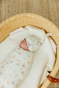 Copper Pearl Top Knot Hat | Mabel