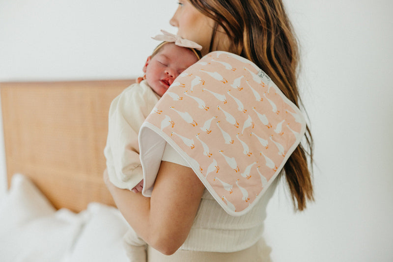 Copper Pearl Premium Burp Cloths | Goosie