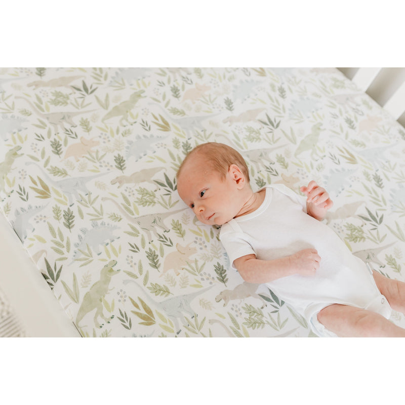 Copper Pearl Premium Knit Fitted Crib Sheet | Rex