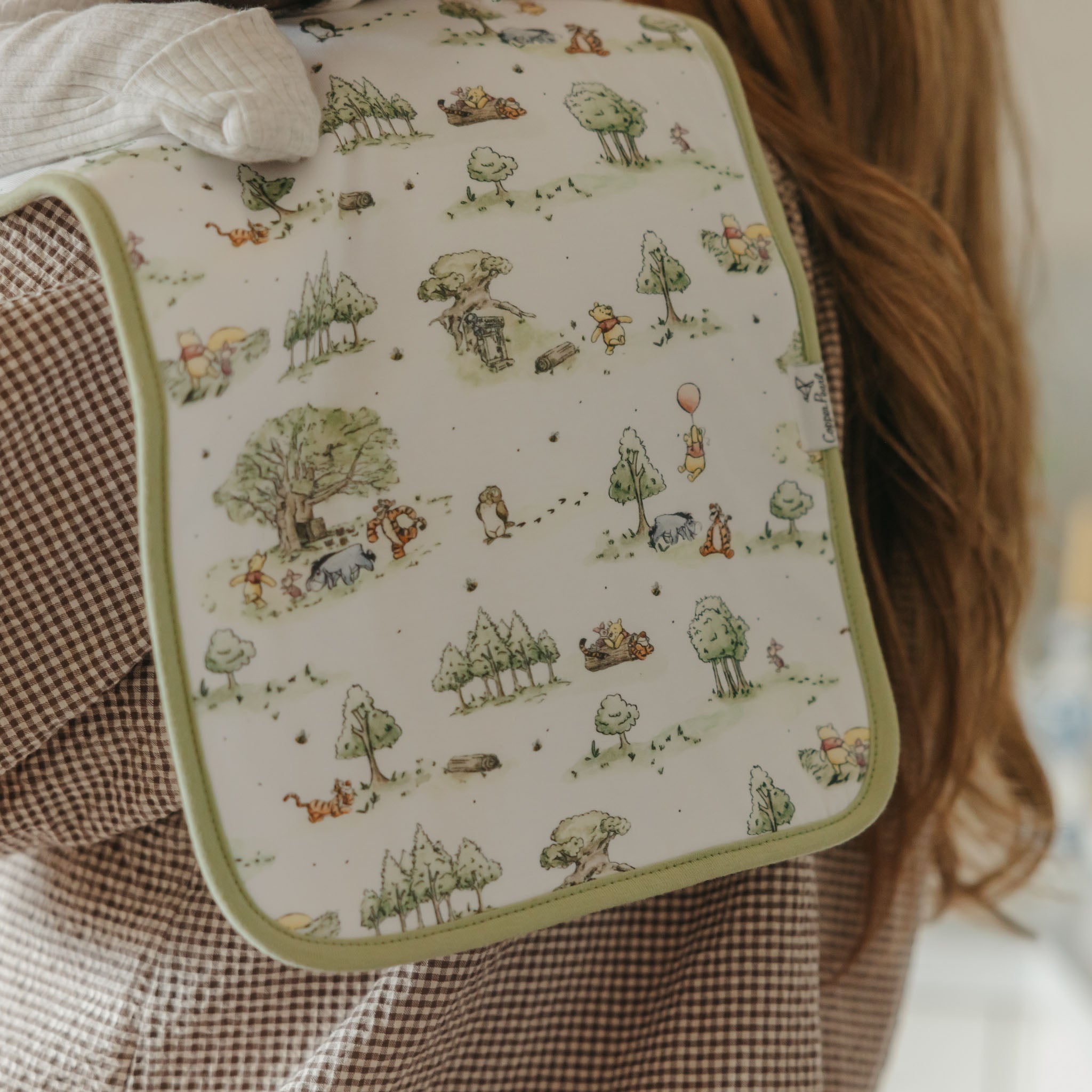 Copper Pearl Premium Burp Cloths | Hundred Acre Wood