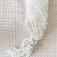 Copper Pearl Knit Swaddle Blanket | Gage