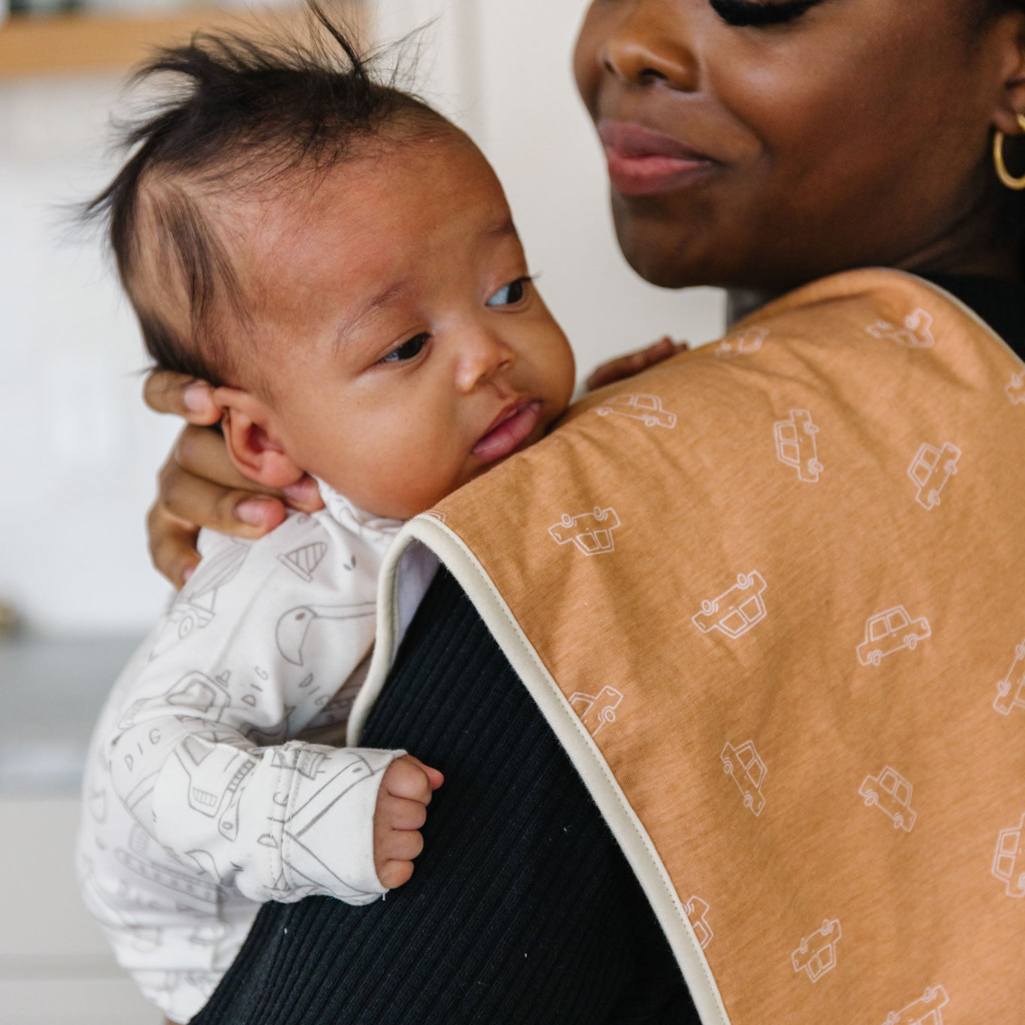 Copper Pearl Premium Burp Cloths | Gage