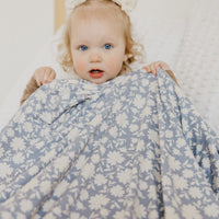 Copper Pearl Knit Swaddle Blanket | Lacie